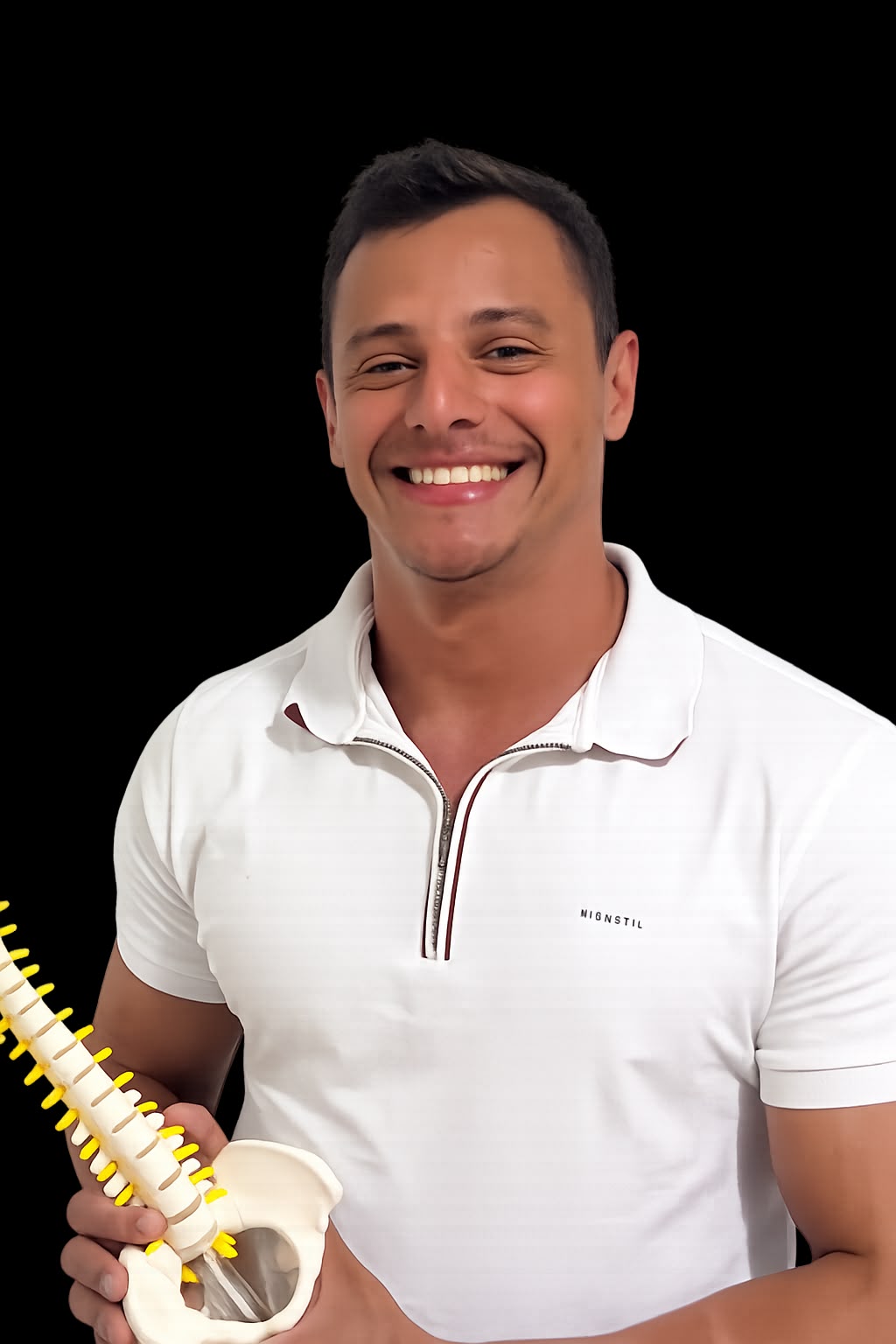Dr. Carlos Eduardo Prestes, fisioterapeuta e pós-graduado em Quiropraxia